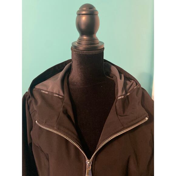 Ladies XL Calvin Klein black coat. - Picture 3 of 16